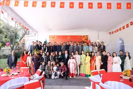 OVs in Mexico at the Homeland Spring gathering (Photo: VNA)