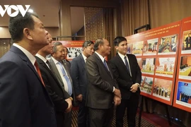 At a photo exhibition marking the 80th anniversary of the Vietnam People’s Public Security (August 19, 1945 – 2025) in Vientiane (Photo: VOV)