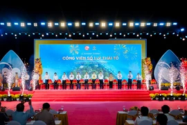 No.1 Ly Thai To Park officially inaugurated in central Ho Chi Minh City on February 12, 2026. (Photo: Courtesy of Sun Group)