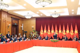 Party General Secretary To Lam hosts a delegations of leaders and representatives from foreign political parties (Photo: VNA)