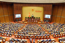 An overview of the opening sitting of the 15th NA's 10th session on October 20, 2025 (Photo: VNA)
