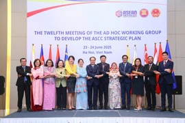 The working group on the ASEAN Socio-Cultural Community (ASCC) Strategic Plan meet in June 2025. (Photo: VietnamPlus)