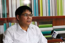 Hoang Van Quan, Vice Chairman of the Vietnamese Business Association in Laos and Chairman and General Director of NNC Pharma (Photo: VNA)