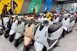 A VinFast electric motorbike showroom. (Photo: vinfastecoxe.vn)