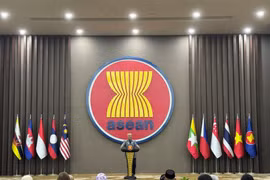 President of the Democratic Republic of Timor-Leste Jose Ramos Horta speaks at the ASEAN Secretariat. (Photo: VNA)