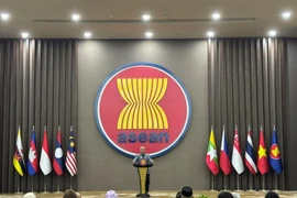 President of the Democratic Republic of Timor-Leste Jose Ramos Horta speaks at the ASEAN Secretariat. (Photo: VNA)