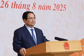 Prime Minister Pham Minh Chinh speaks at the conference. (Photo: VNA)