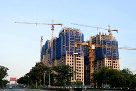 A real estate project currently under construction (Photo: VNA)
