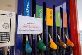A petrol station in Phitsanulok ran out of diesel fuel on March 16. (Photo: Public Relations Department)