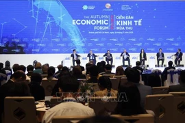 An overview of the high-level policy dialogue at the Autumn Economic Forum 2025 on November 26 (Photo: VNA)