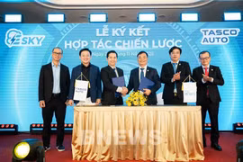 At the MoU signing ceremony (Photo: VNA)
