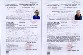 Arrest warrants issued for Di and Dinh Yum, who are accused of abusing religious cover to undermine the State’s national unity policy (Photo: the Investigation Security Agency of the Gia Lai provincial Department of Public Security) 