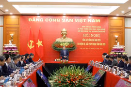 Party General Secretary To Lam addresses the Central Steering Committee for the Development of Science, Technology, Innovation and Digital Transformation's conference in Hanoi on December 25. (Photo: VNA)