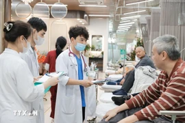 The Government will also prioritise an increase in the State budget for health care (Photo: VNA)