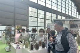 Vietnamese products showcased at the 42nd Macfrut Fruit & Veg Professional Show (Photo: VNA)
