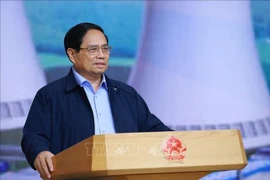 PM Pham Minh Chinh chairs the third meeting of the Steering Committee for the Nuclear Power Plant Construction on October 22. (Photo: VNA)