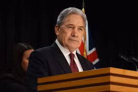 New Zealand Minister of Foreign Affairs Winston Peters (Photo published by VNA)
