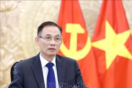 Secretary of the Party Central Committee and Minister of Foreign Affairs Le Hoai Trung. (Photo: VNA)