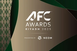 The 29th annual gala of the AFC Awards Riyadh 2025 scheduled for October 16. (Photo: vff.org.vn)