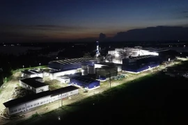 The newly-inaugurated biomass power plant in Hau Giang (Photo: PECC2)