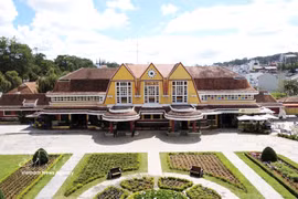 Da Lat station is the hub of the roughly 84-km Phan Rang–Da Lat railway (Photo: VNA)