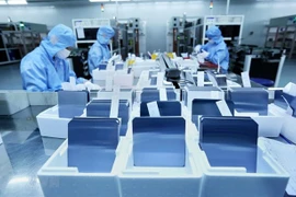 In the first eight months, imports of computers, electronic products and parts totalled nearly $96 billion, rising 38.2% year-on-year. (Photo: VNA)