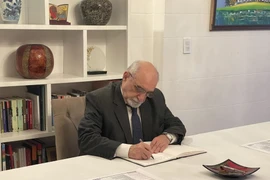 Jorge Kreyness, General Secretary of the Communist Party of Argentina. (Photo: VNA)