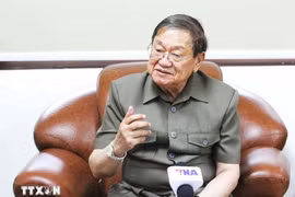 Khieu Kanharith, Senior Advisor to the King of Cambodia, National Assembly member, and member of the Central Committee of the Cambodian People’s Party. (Photo: VNA)