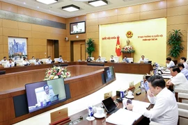 A view of the 49th session of the NA Standing Committee (Photo: VNA)