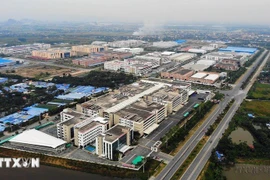 The Vietnam–Singapore Industrial Park (VSIP) in Hai Phong city (Photo: VNA)