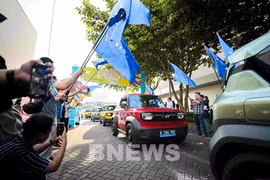 VF 3 – the newest VinFast’s EV in Indonesia. (Photo: bnews)