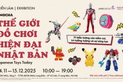 “OMOCHA: Japanese Toys Today” exhibition will be held at AEON Mall Long Bien, Hanoi, from November 14 to December 15. (Source: the organizers)