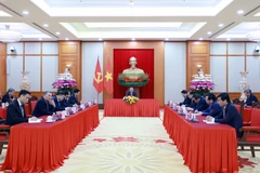 General Secretary of the Communist Party of Vietnam (CPV) Central Committee To Lam holds phone talks with First Secretary of the Communist Party of Cuba Central Committee and President of Cuba Miguel Díaz-Canel on January 26 evening (Hanoi time). (Photo: VNA)