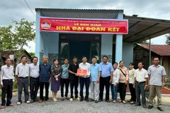 A newly built house for a poor family in Buon Don, Dak Lak (Photo: VNA)