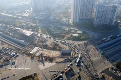 A transport infrastructure project in Ho Chi Minh City (Photo: VNA)