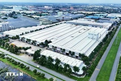 Vinh Loc 2 industrial park in Ben Luc district, Long An province, which borders HCM City's Binh Chanh (Photo: VNA)