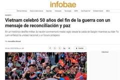 A screenshot of an article by Infobae.