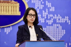 Spokesperson of the Ministry of Foreign Affairs Pham Thu Hang (Photo: VNA)