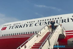 Turkish President Recep Tayyip Erdoğan departs for Jakarta, Indonesia, on February 11 after concluding a two-day official visit to Malaysia. (Source: Bernama)