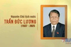 Tran Duc Luong, former member of the Politburo and former President of the Socialist Republic of Vietnam. (Photo: VNA)