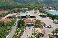 The Lao Bao border gate, Huong Hoa district, Quang Tri province. (Photo: VNA) 