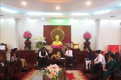 At a meeting on March 17 between the Can Tho authorities and a visiting delegation from the Indian Consulate General in Ho Chi Minh City. (Photo: VNA)