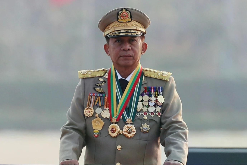 Min Aung Hlaing is elected Myanmar president with 429 out of the 584 votes. (Illustrative photo: AP)