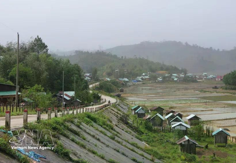 Mang But commune area in Quang Ngai province. (Photo: VNA)