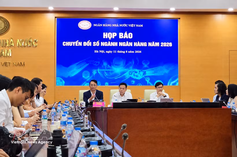 A view of the press conference. (Photo: VNA)