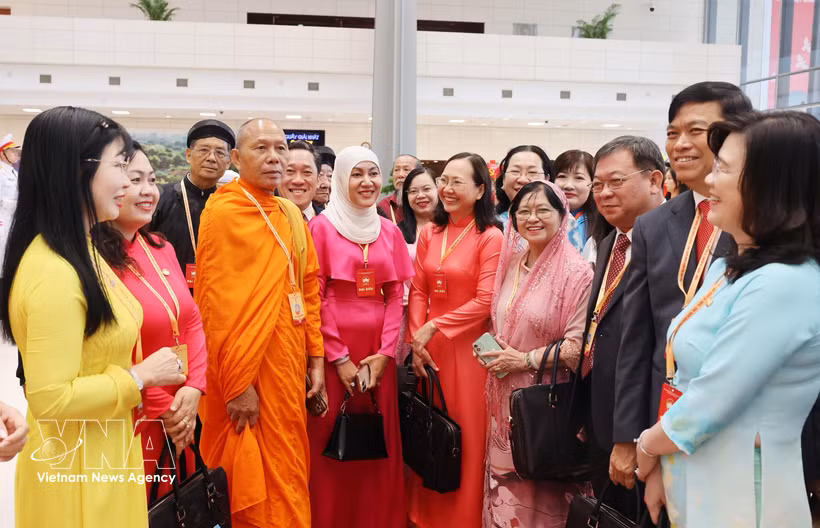 Delegates to the 11th National Congress of the Vietnam Fatherland Front (VFF) for the 2026–2031 tenure. (Photo: VNA)