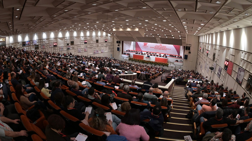 At the 22nd National Congress of the Communist Party of Greece (KKE) in Athens, held from January 29 to 31, 2026. (Photo:inter.kke.gr)