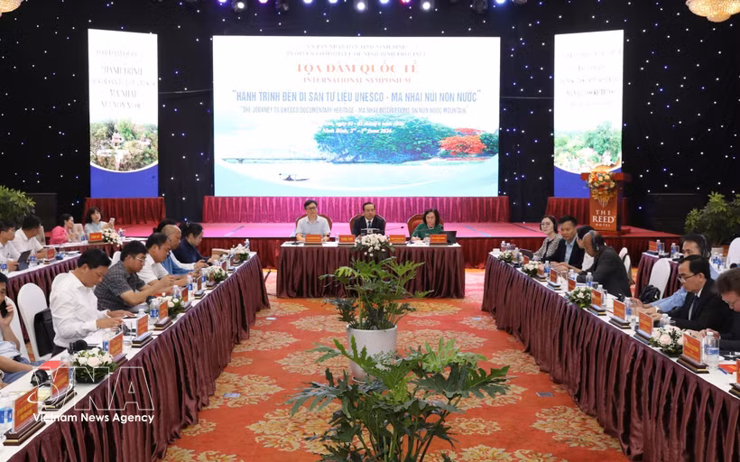 The international symposium in Ninh Binh province on June 3 (Photo: VNA)
