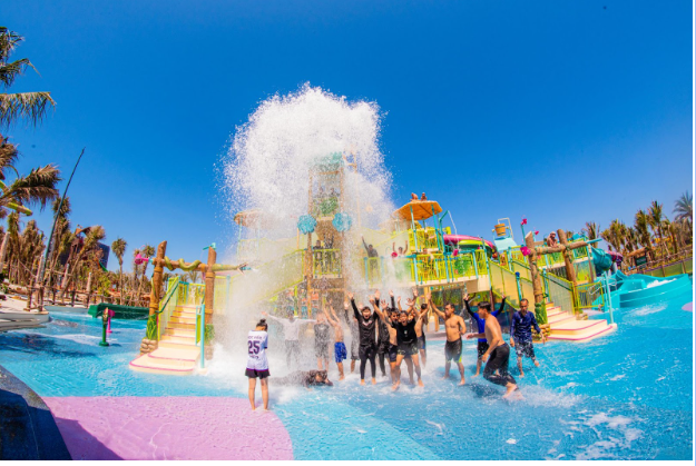 Vung Tau Water Park will be a fresh and attractive entertainment destination for visitors this Lunar New Year (Photo: Sun Group)
