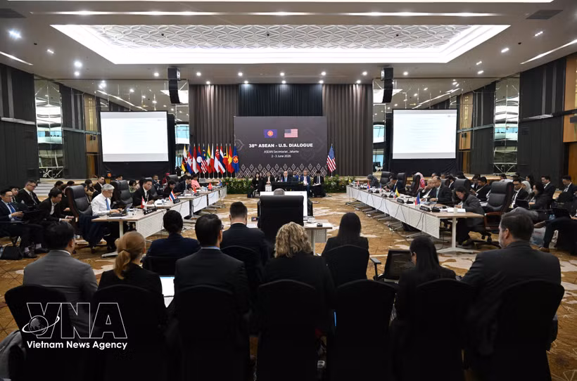 At the 38th ASEAN–US Dialogue (Photo: VNA)